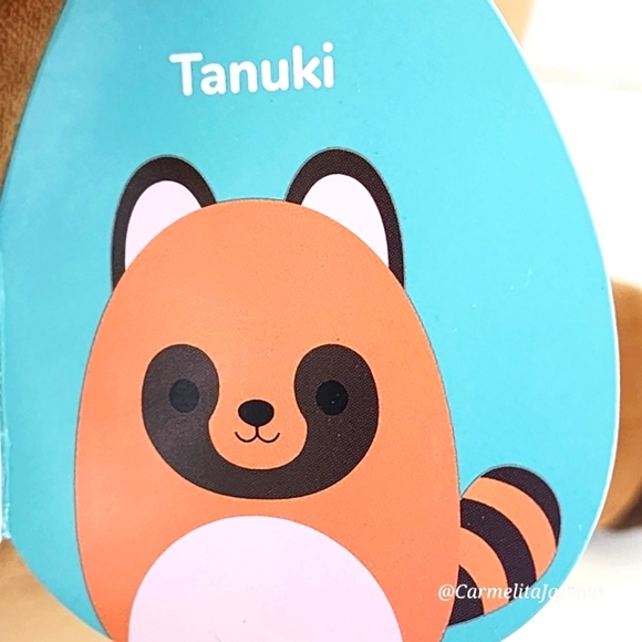 TANUKI 🐼 Adopt Me Brown Panda X Original Squishmallow by Kelly Toy ☆ NWT ☆ - Picture 4 of 9
